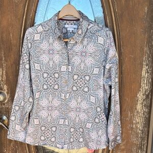 foxcroft button down top! 16W